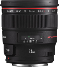 Canon EF 24 mm 1:1,4L II USM