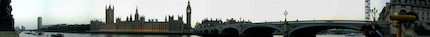 Themseufer mit Westminster Palace